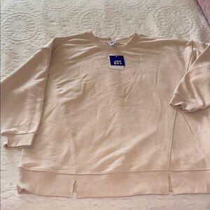 BNWT JoyLab Cream Pullover